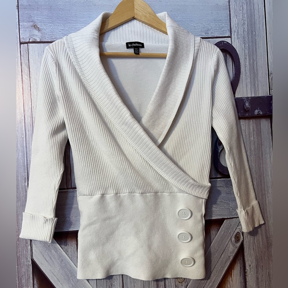 Brand new Le château white shirt